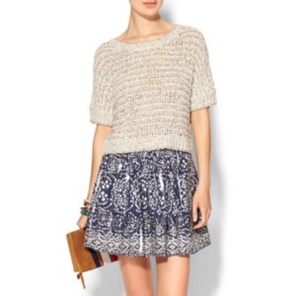 NEW Free People School Boy Chunky Sweater